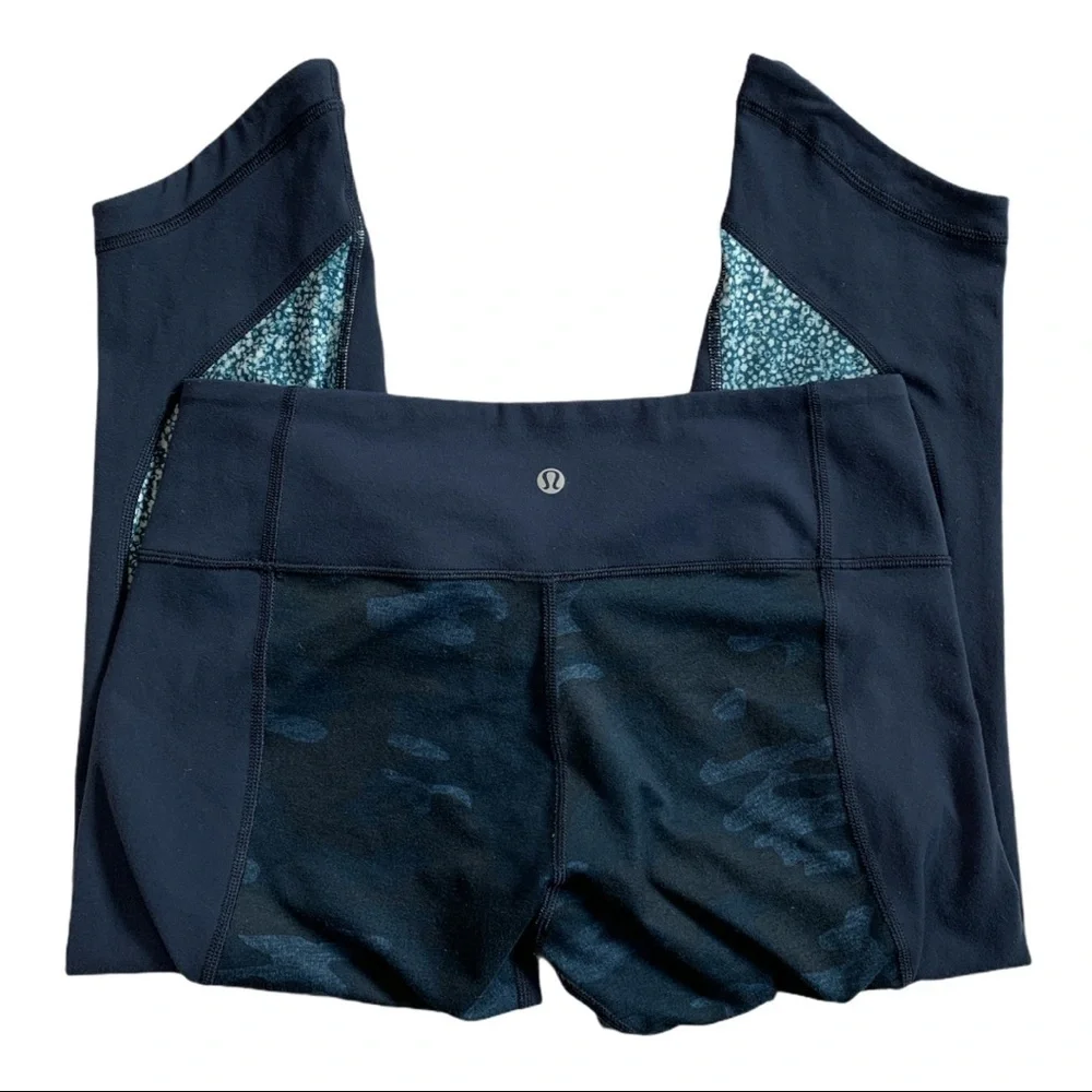 Lululemon Wunder Under Crop Leggings Sz 6